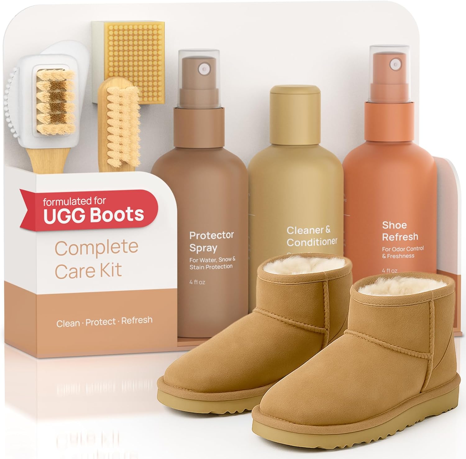 Suede & Sheepskin Cleaning Kit for UGG Footwear Care