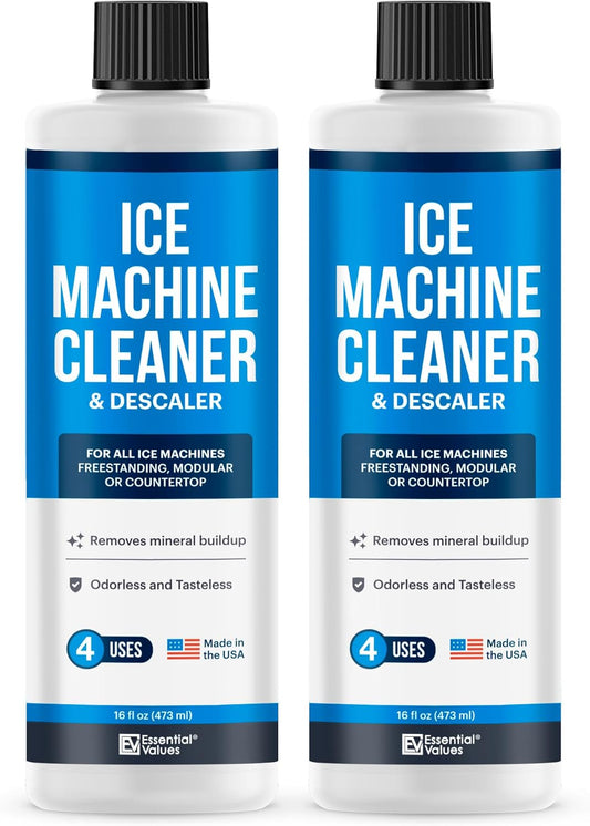 Nickel-Safe Ice Machine Cleaner 2-Pack | Compatible with Major Brands