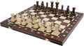 Handmade European Ambassador Chess Set - 21 in Wooden Board