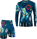 ROAR-INT MMA Rash Guard & BJJ Shorts Set Kids - Training Ready