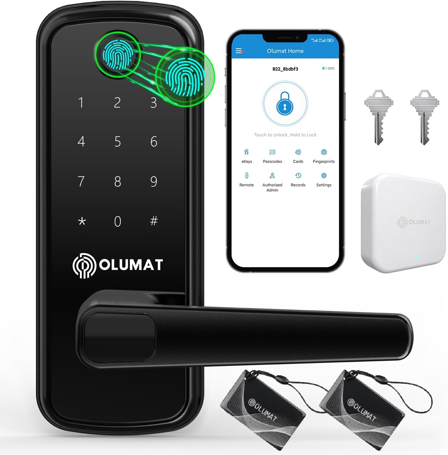 Smart Door Lock with Handle: Keyless Entry for Ultimate Security