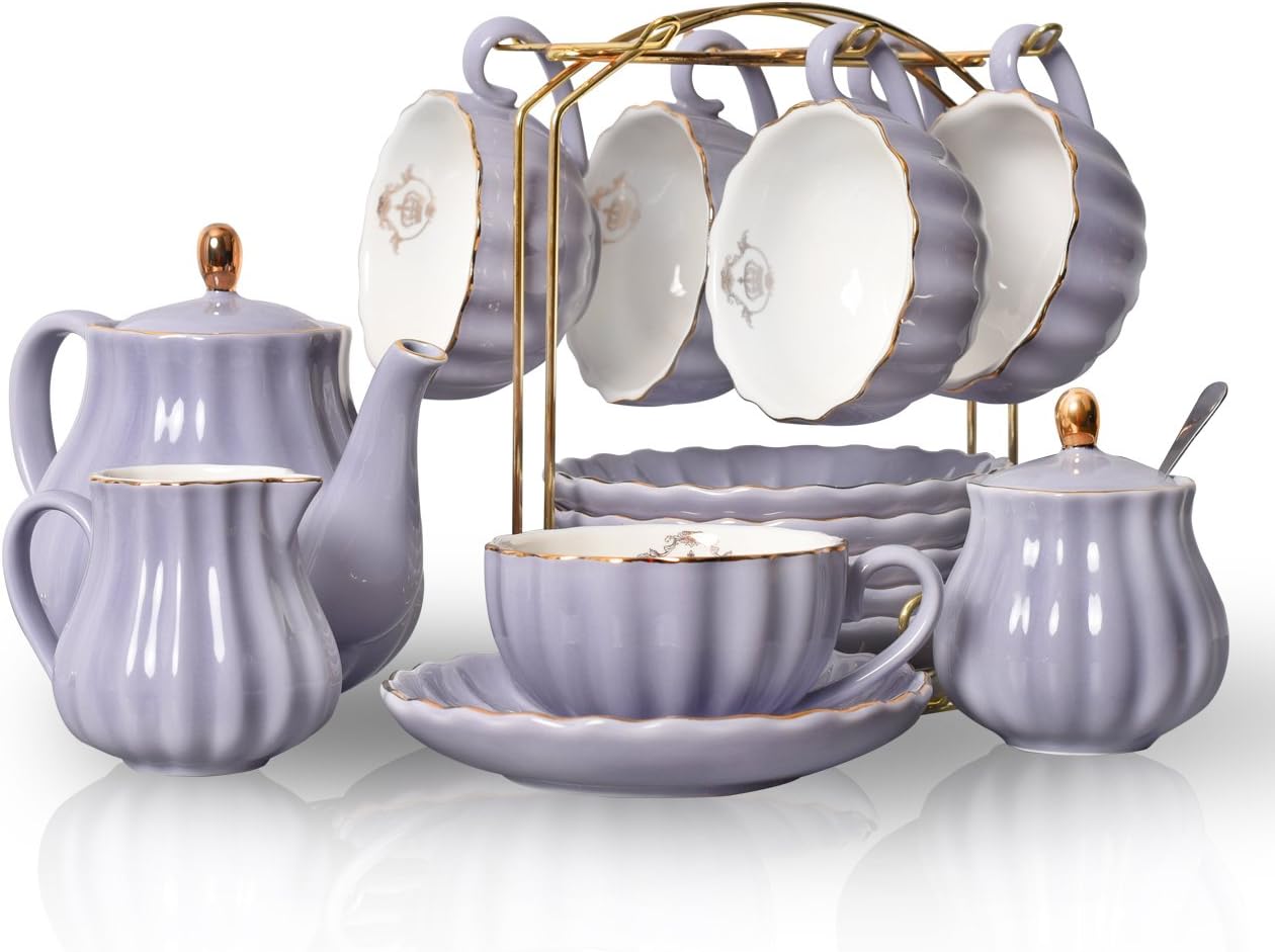 Porcelain Tea Sets British Royal Series for Elegant Tea Time