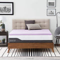 Lucid 2 Inch Lavender Infused Memory Foam Mattress Topper Review