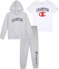 Champion Boys Sweatsuit Set for Kids 3 Piece Tracksuit - Comfy Fit