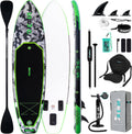 FunWater Inflatable Stand Up Paddle Board 10ft8 - Stable All-Round SUP
