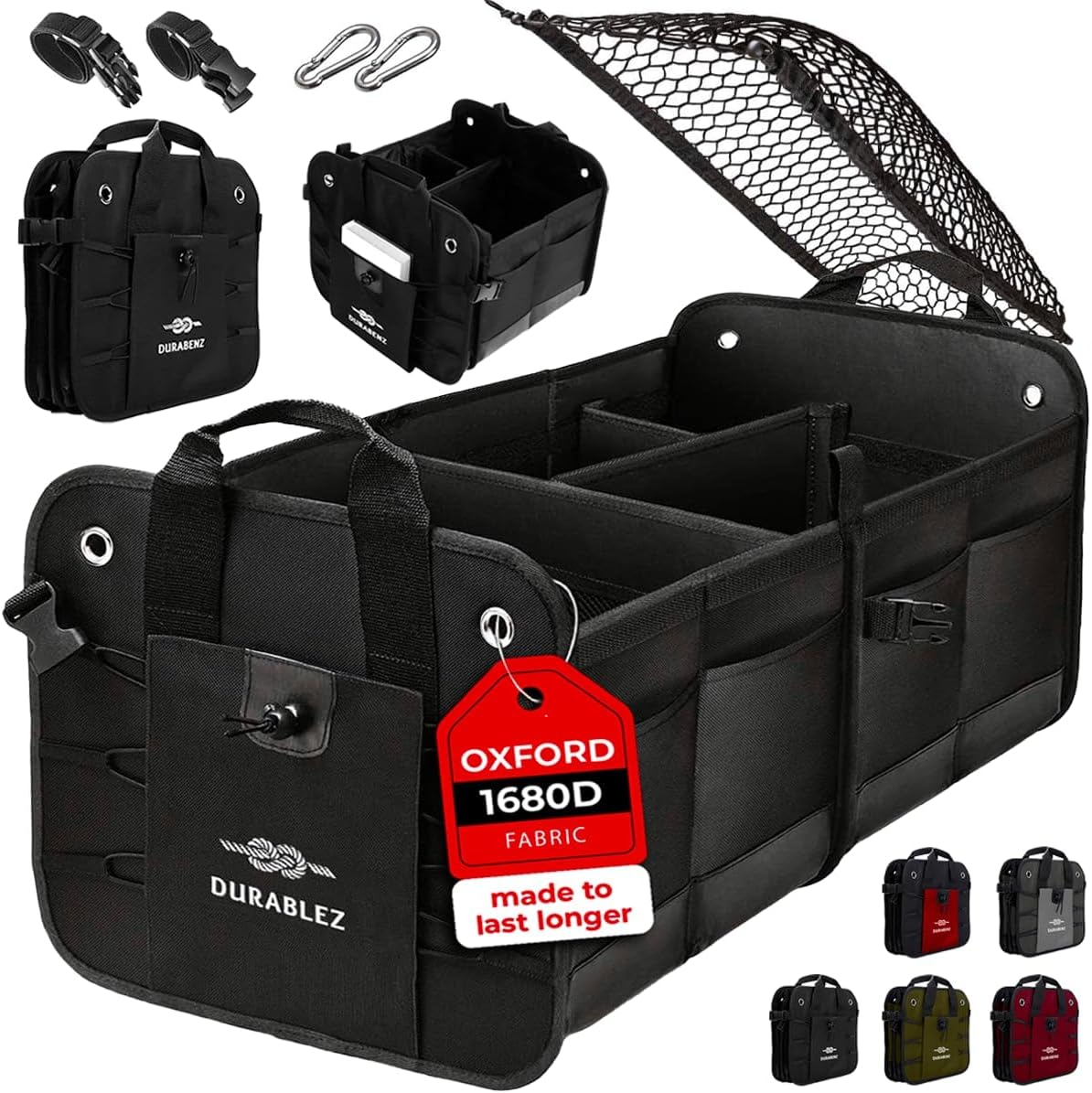 Car Trunk Organizer - Collapsible and Foldable Storage Solution
