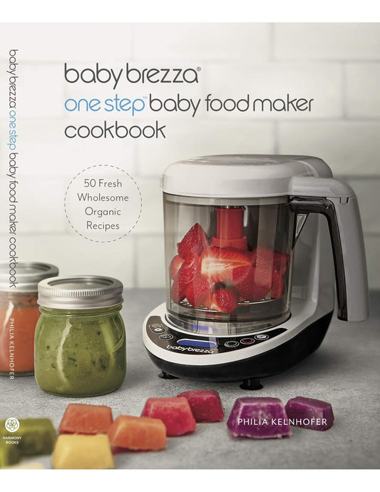 Organic Baby Food Recipes Book by Baby Brezza