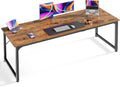 Huuger Computer Desk 70 Inch Office Desk for Home Office