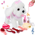 Interactive Robot Dog Toy for Kids 3-6, Walks, Barks, Shakes Tail