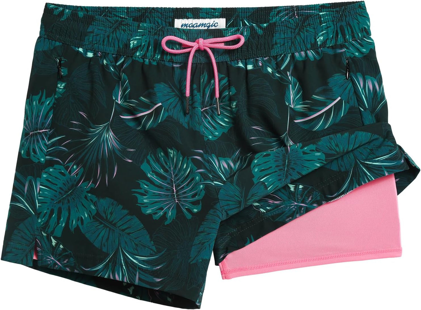 Mens Swim Trunks with Compression Liner for Ultimate Comfort