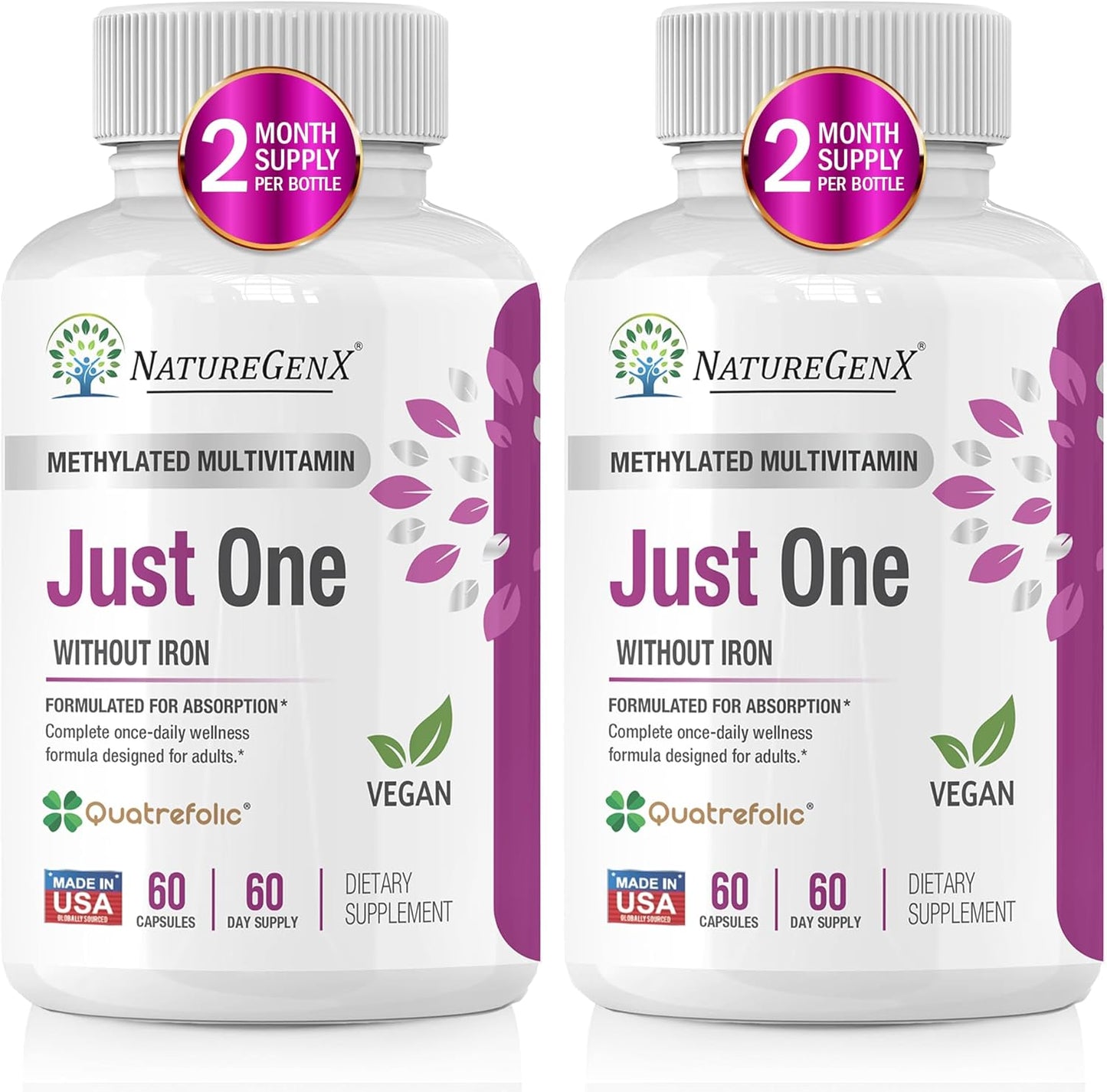 Methylated Multivitamin with Methyl B12 for Daily Wellness