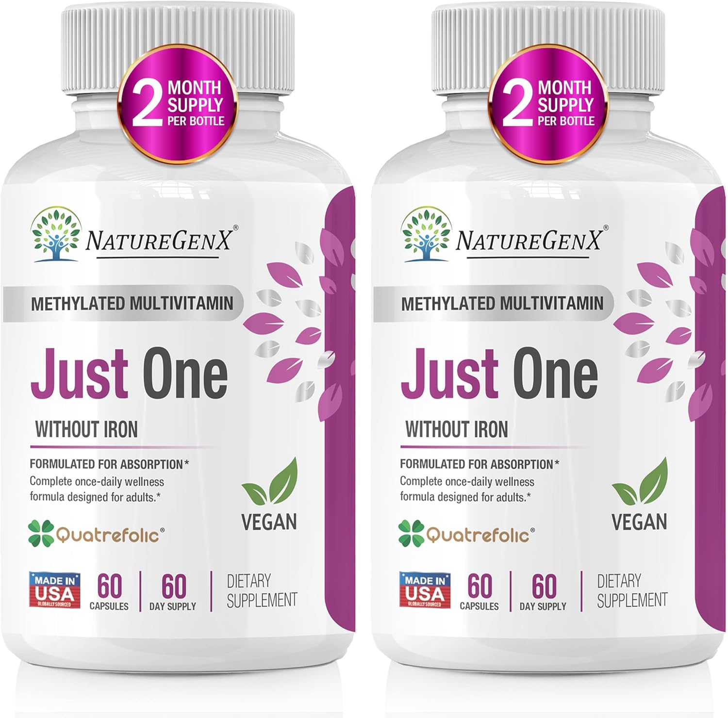 Methylated Multivitamin with Methyl B12 for Daily Wellness