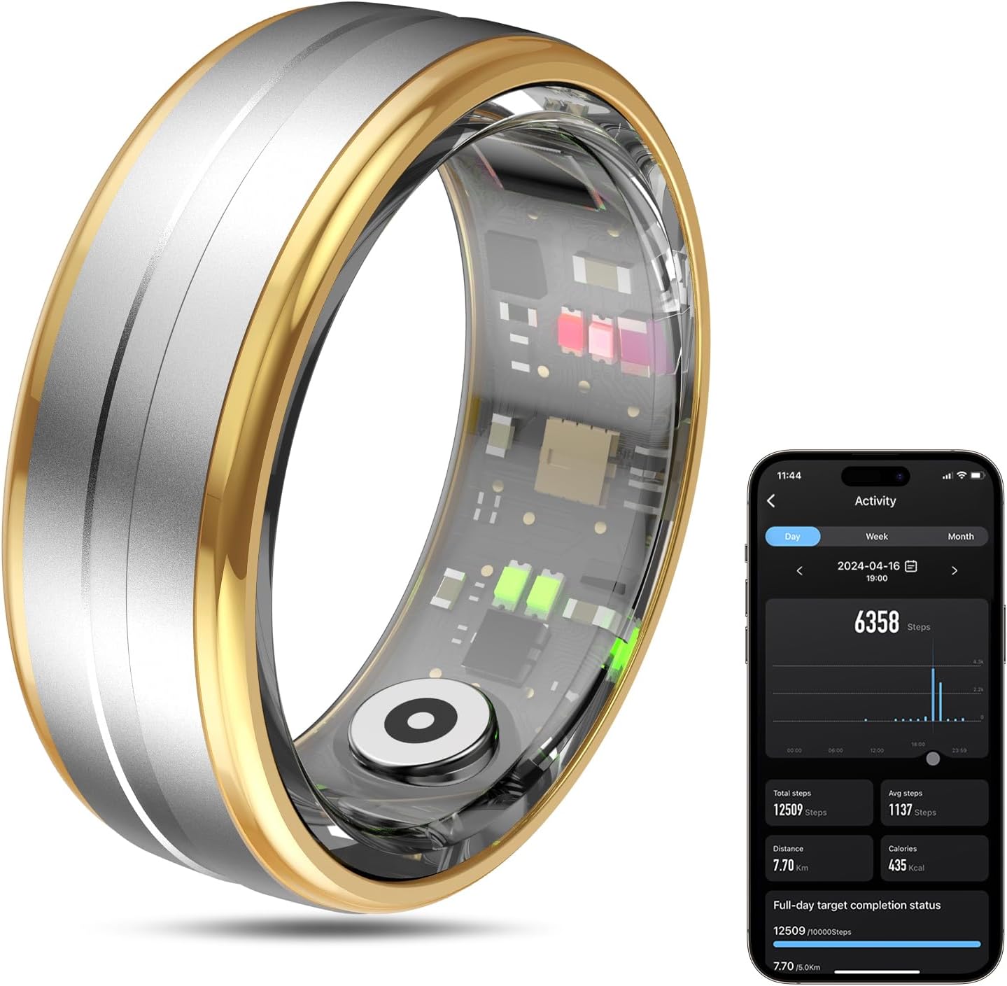 Smart Ring Health Tracker for Men and Women - Fitness Ring