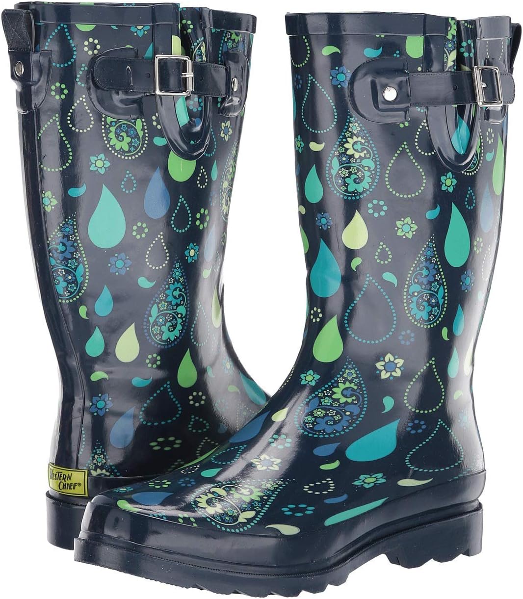Western Chief Women's Tall Waterproof Rain Boot for Outdoor Fun