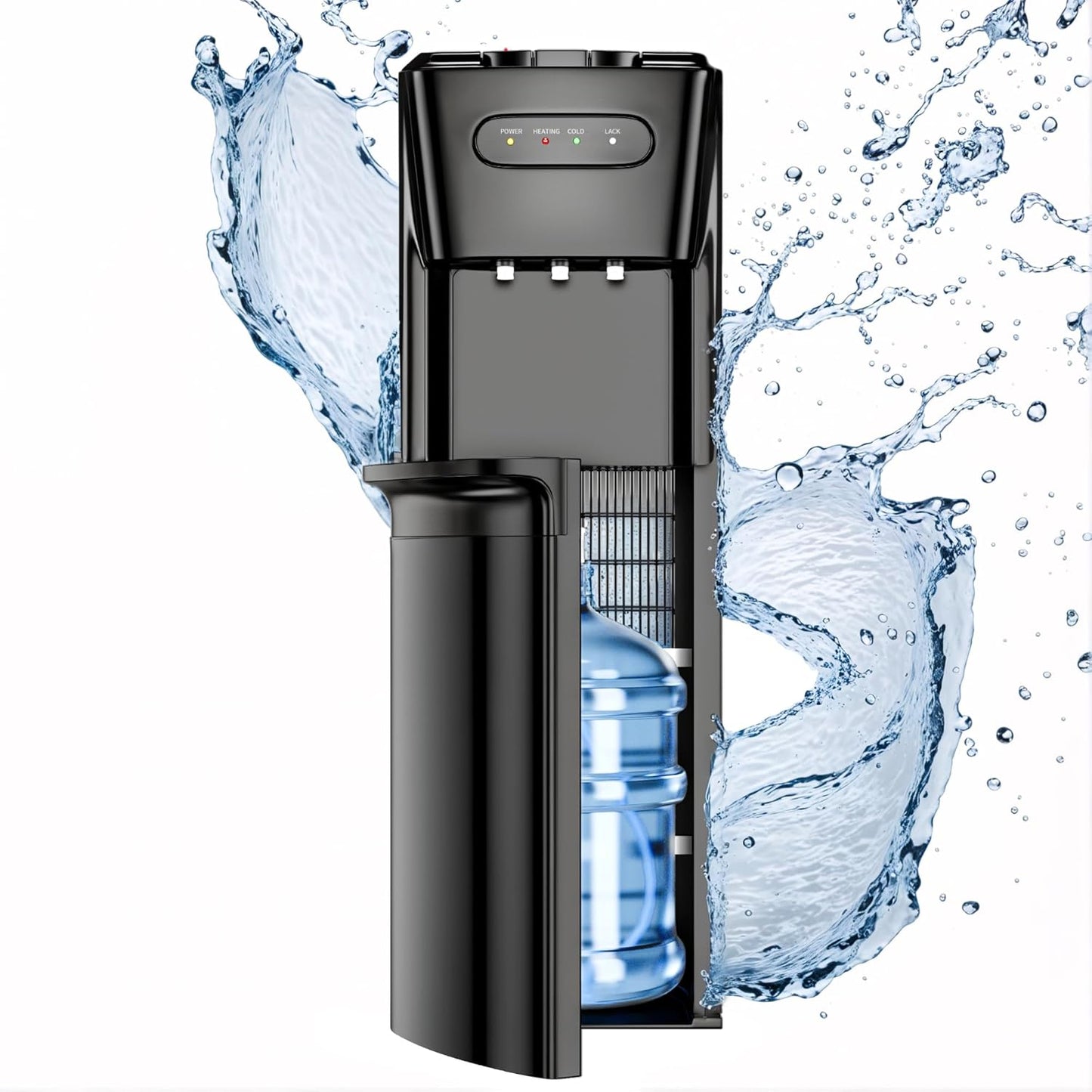 Bottom Loading Water Cooler Dispenser with 3 Temperature Settings