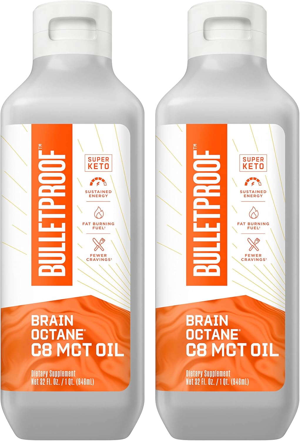 Bulletproof Brain Octane C8 MCT Oil for Energy & Metabolism