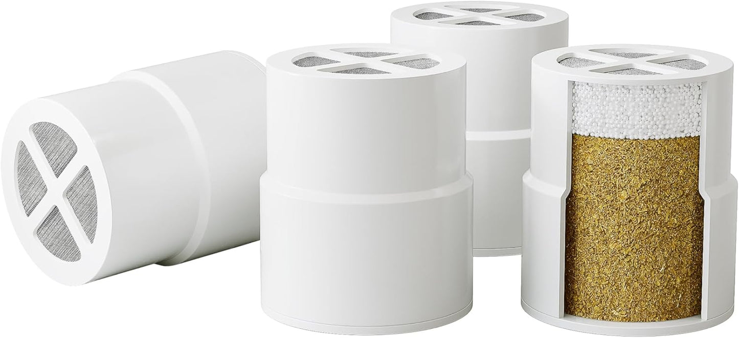 Replacement Cartridges for Jolie Shower Head Filter - 4 pcs