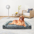Orthopedic Dog Bed XL 54 in Darkgrey - Memory Foam Comfort