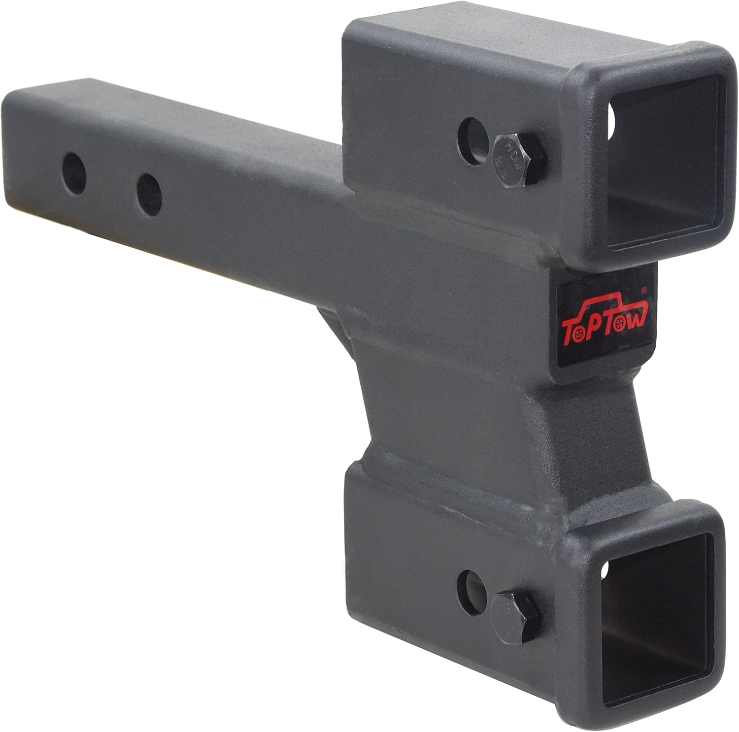 TOPTOW Trailer Dual Hitch Extender Adapter for Towing Needs