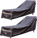 Patio Chaise Lounge Cover Waterproof for Outdoor Furniture