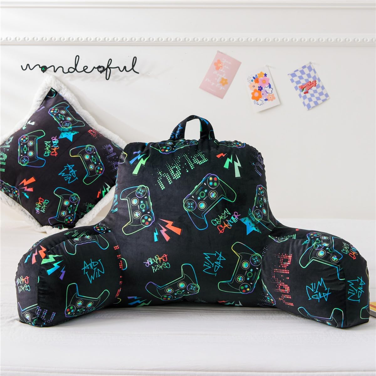 NTBED Video Game Controller Reading Pillow - Ultimate Comfort!