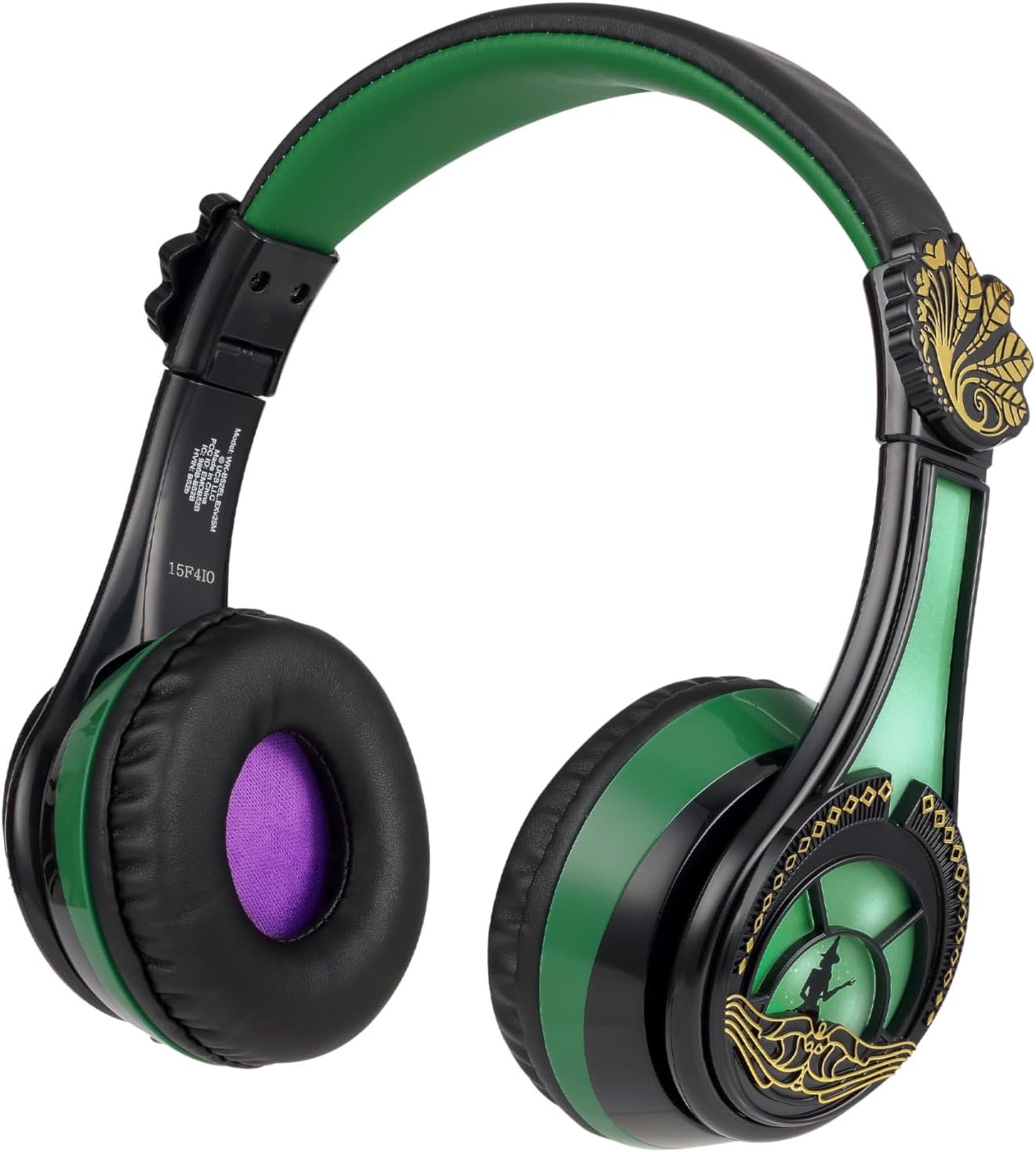 Wicked Elphaba Kids Bluetooth Headphones