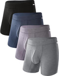 BAMBOO COOL Men's Ultra ComfortSoft Boxer Briefs - Cool, Breathable
