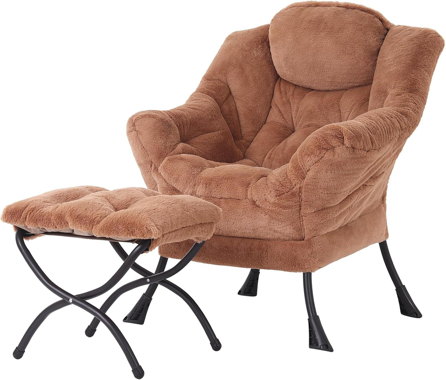 Welnow Lazy Chair with Ottoman for Ultimate Comfort and Style