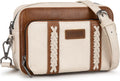 Wrangler Crossbody Bag for Women - Stylish Multi Pocket Purse