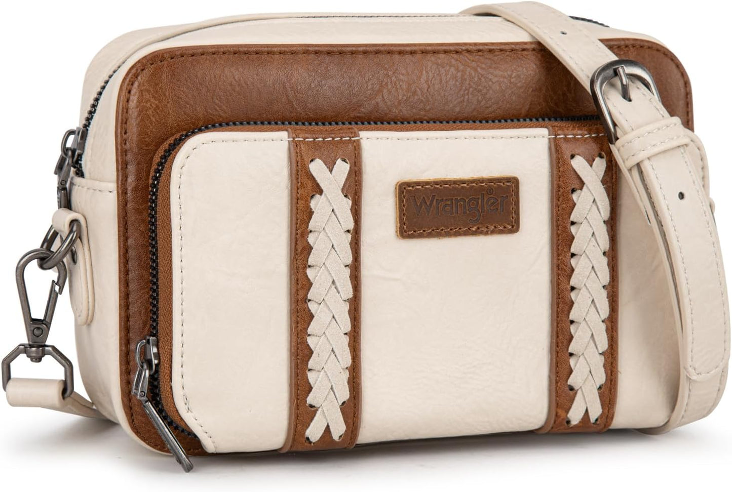 Wrangler Crossbody Bag for Women - Stylish Multi Pocket Purse