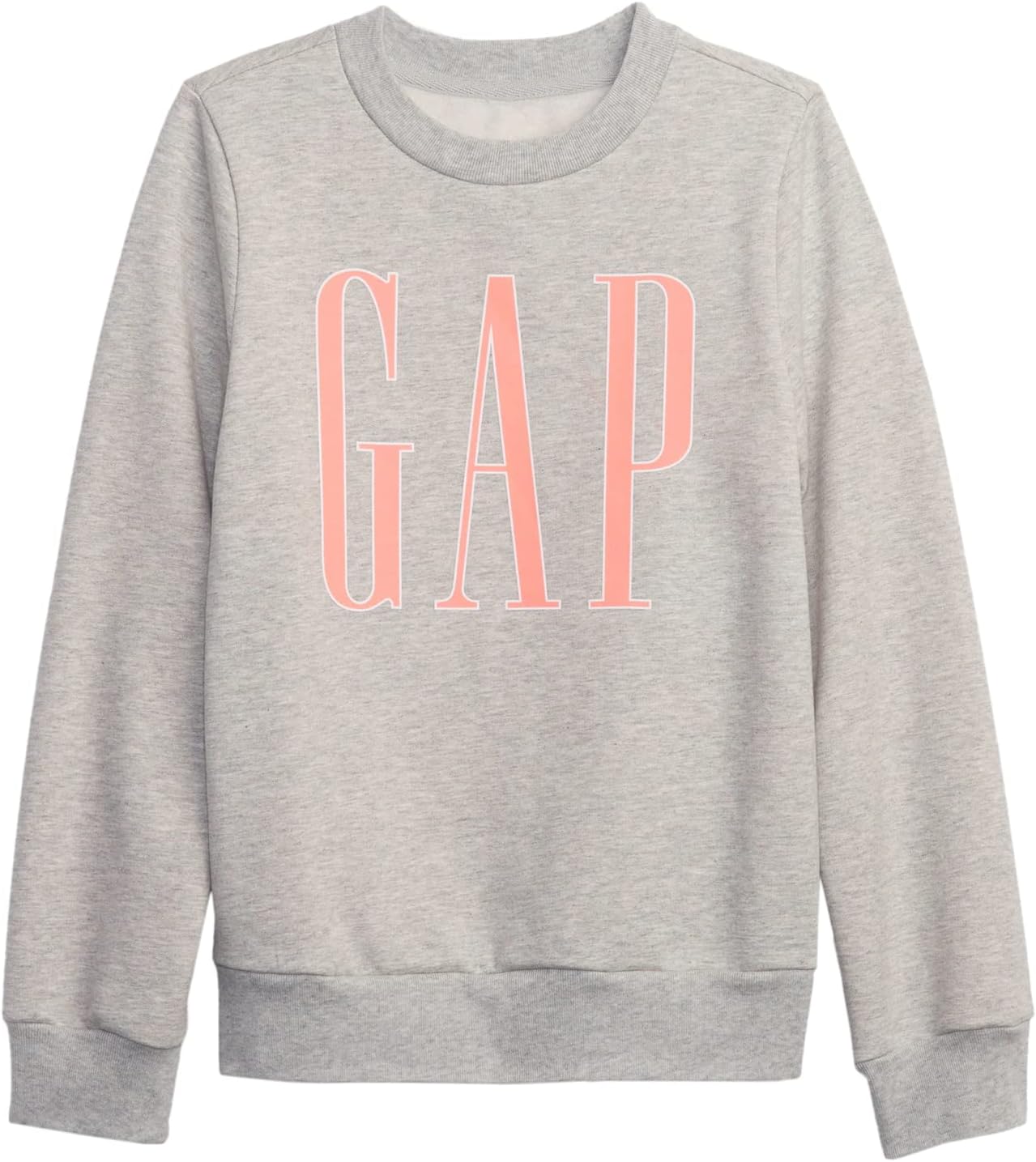 GAP Logo Girls' Crew Sweatshirt - Cozy Style!