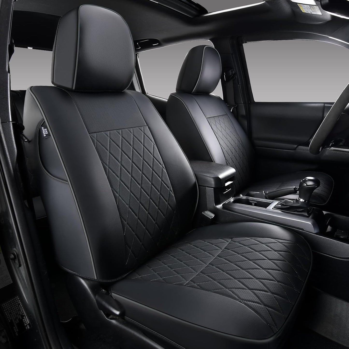 Coverado Tacoma Seat Covers Full Set for 2005-2023 Models