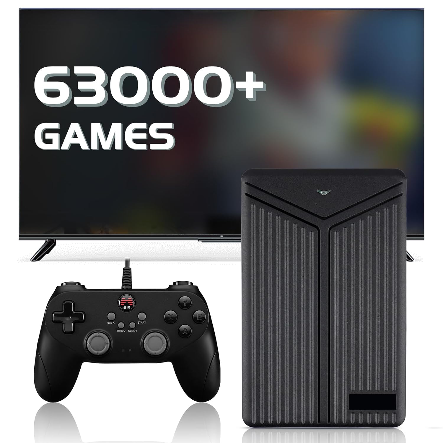 5TB Game Drive with 63,000 Games - Emulator Console Plug and Play