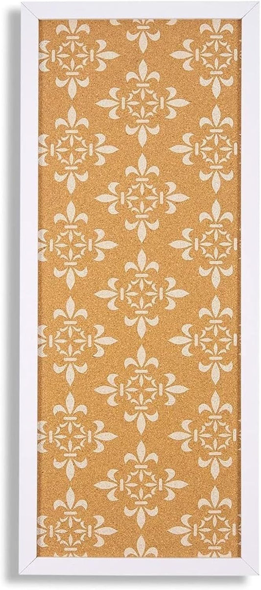 Juvale Decorative Cork Bulletin Board for Stylish Home Decor
