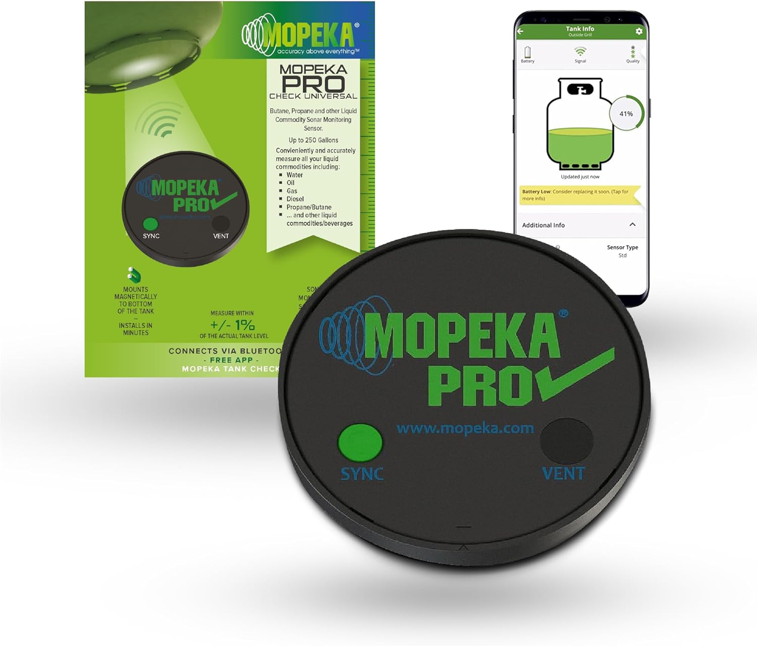 Mopeka Pro Check Universal Sensor for Accurate Tank Monitoring