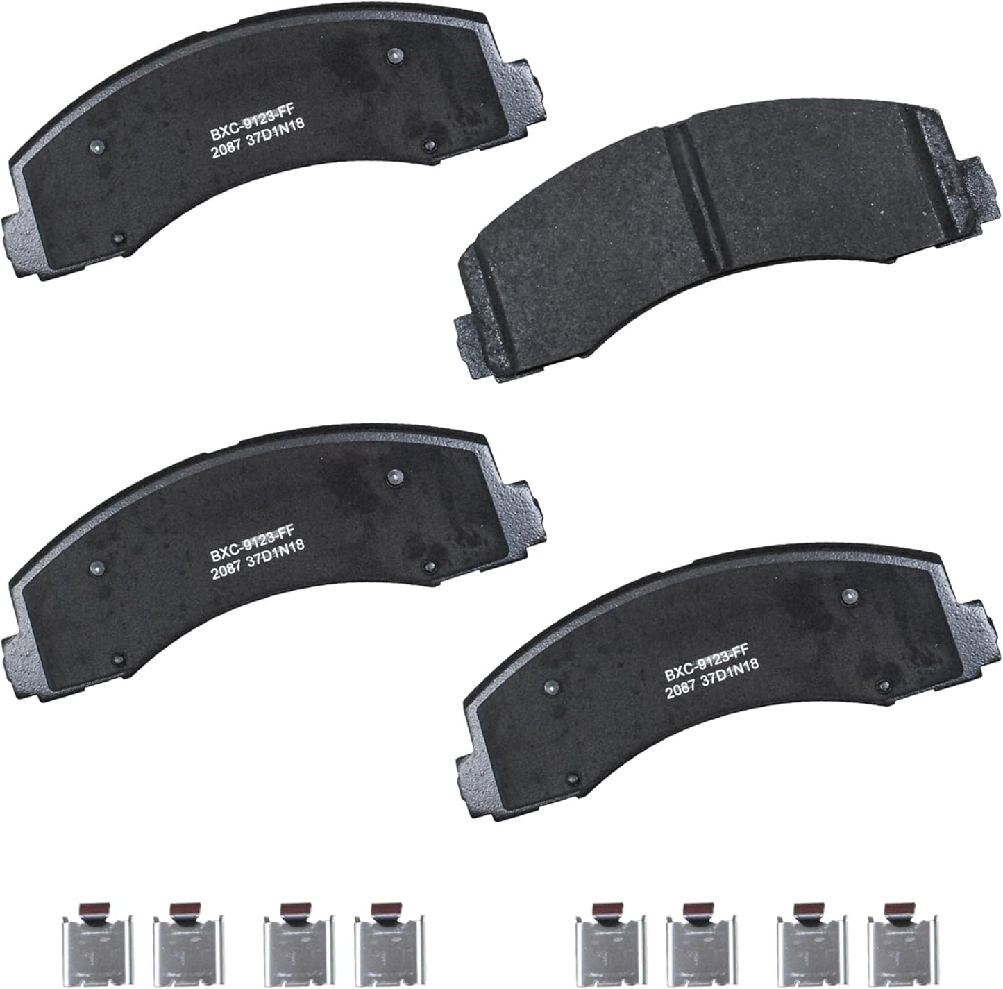 Bendix Premium SBC2087 Ceramic Brake Pads for Ford Vehicles