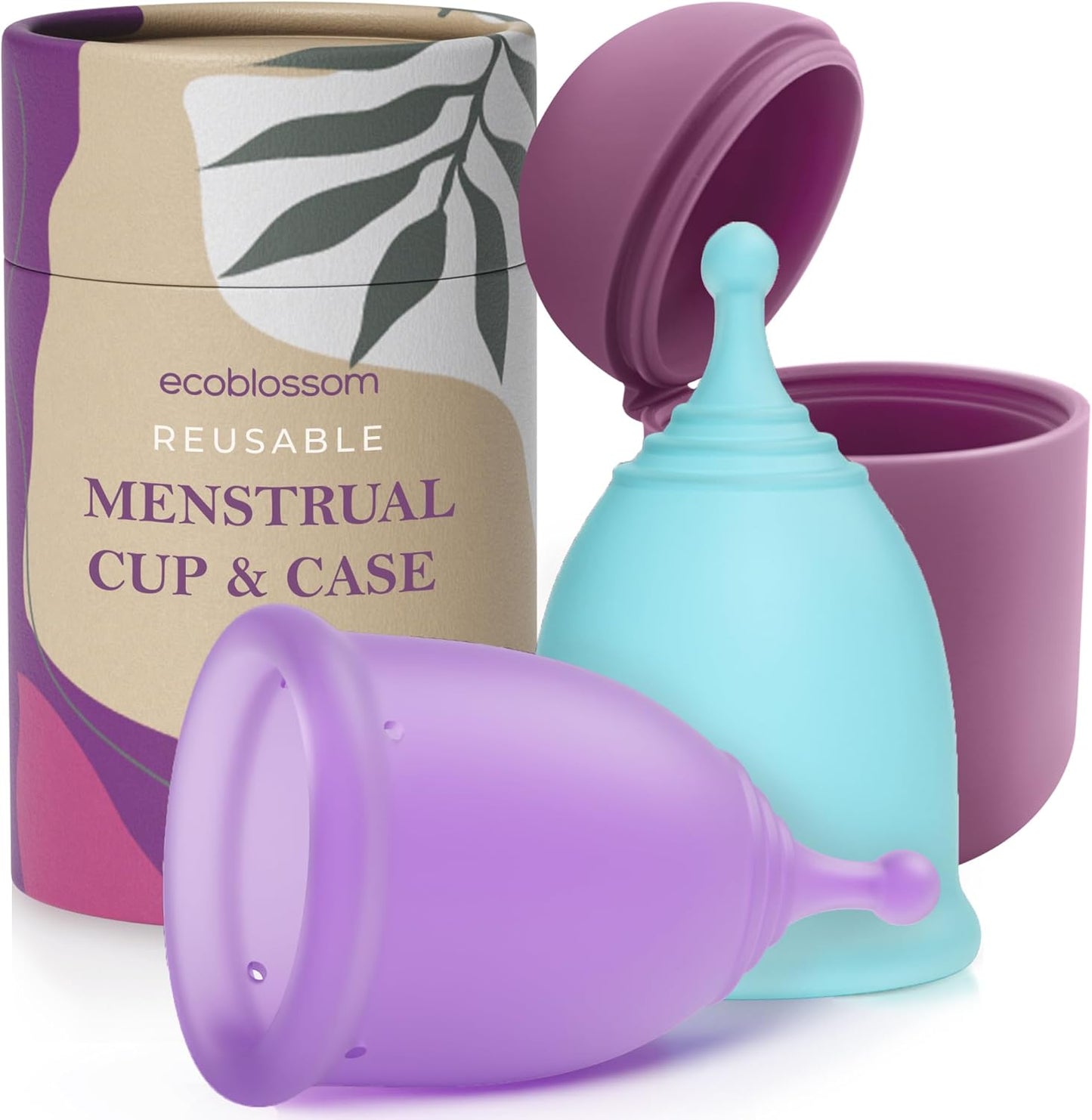EcoBlossom Reusable Menstrual Cup - 12 Hour Comfort