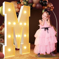 Light Up Letters for Birthday Party Decor and Wedding Events