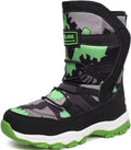 Boys Girls Snow Boots Kids Winter Waterproof Slip Boots - Warm, Non is