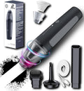 Cordless Handheld Vacuum Cleaner Black - Mini Car Vacuum