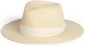 FURTALK Womens Mens Wide Brim Straw Panama Hat - UPF 80 Sun Protection