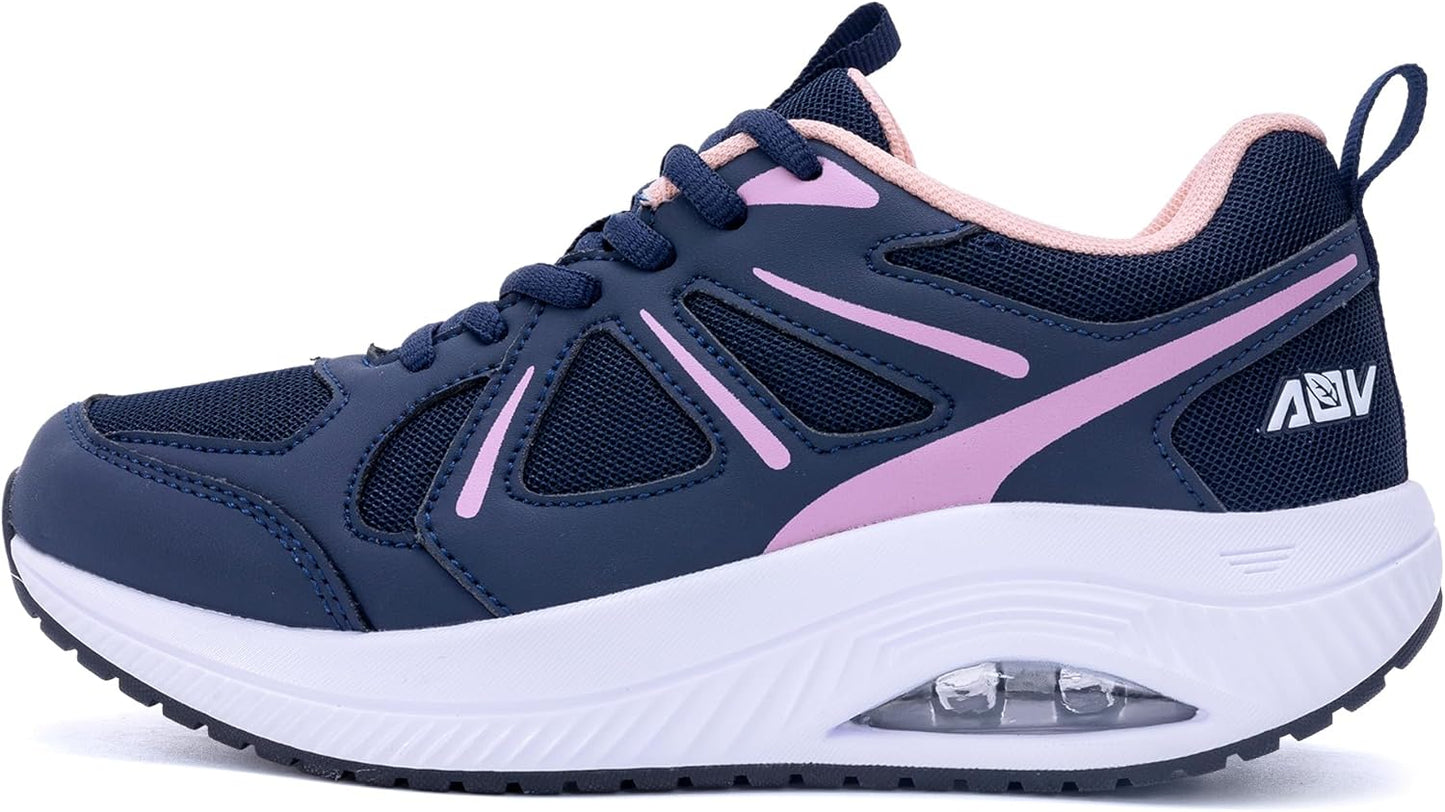 AOV Women Arch Support Walking Shoes for Foot Pain Relief