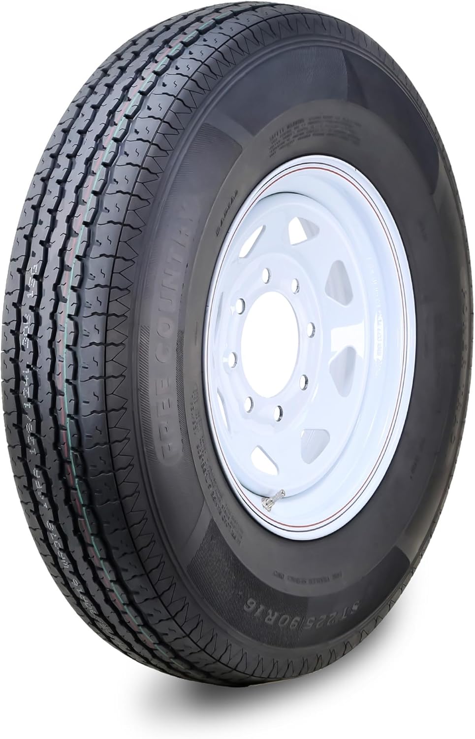 Free Country Trailer Tire Wheel Assembly for Safe Hauling