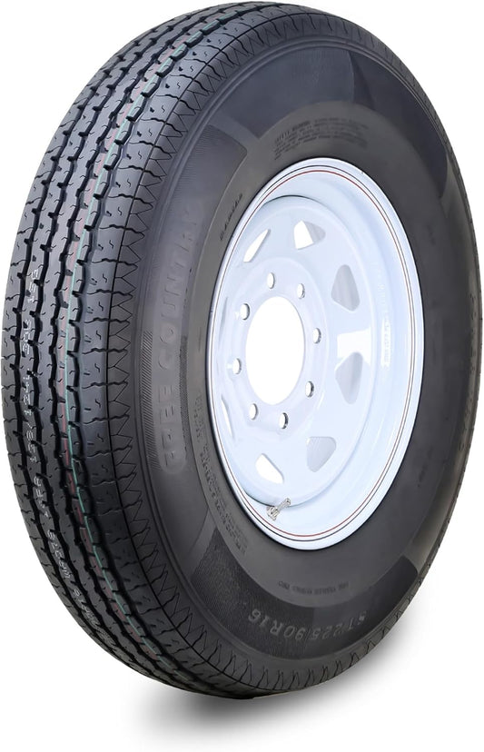 Free Country Trailer Tire Wheel Assembly for Safe Hauling