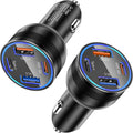 USB C Car Charger 65W 4-Port - Fast PD & QC Charging Pack