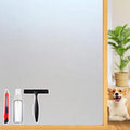 Frosted Glass Window Privacy Film - 2 Way Frosting Static Cling