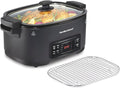 Hamilton Beach 6 Quart 9-in-1 Programmable Slow Cooker - Versatile