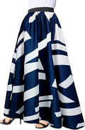 Afibi Women Chiffon Maxi Skirt for Beach and Casual Wear