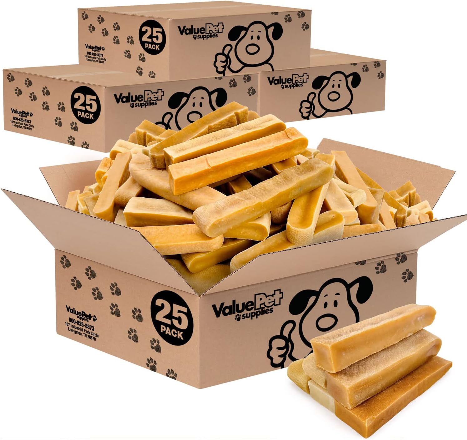 ValueBull Himalayan Yak Cheese Dog Chews for Aggressive Chewers