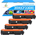 TRUE IMAGE CF230X 30X Black High Yield Toner Cartridge 4-Pack